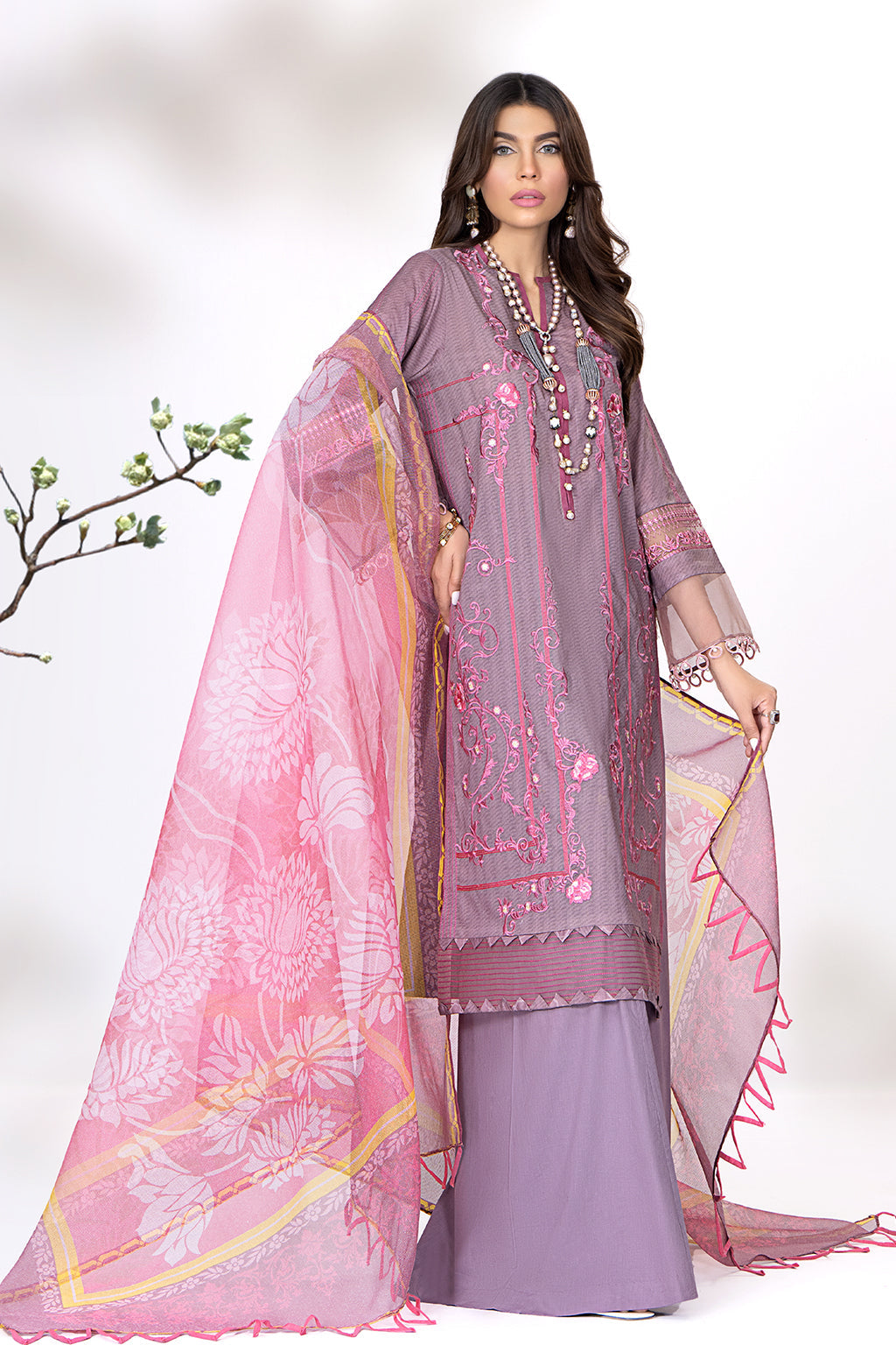 Embroidered Lawn