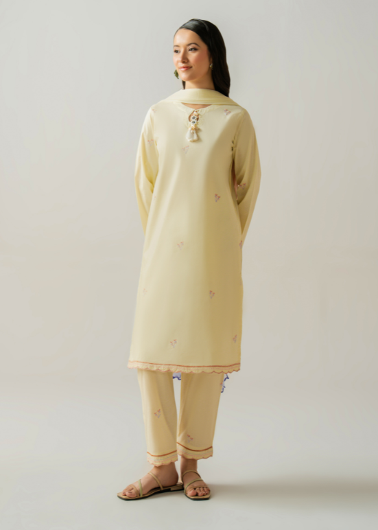 Maple - Embroidered Solids 2Pc