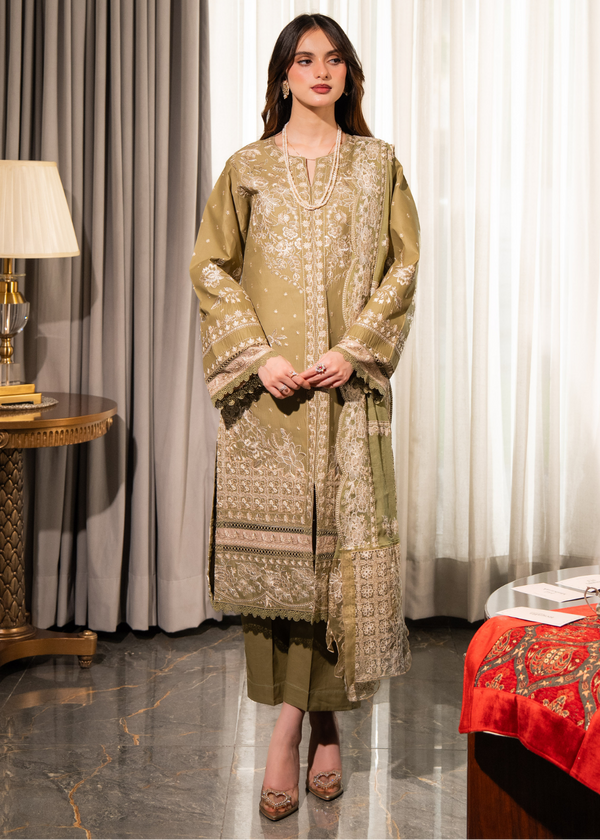 Ayaal - Embroidered Lawn