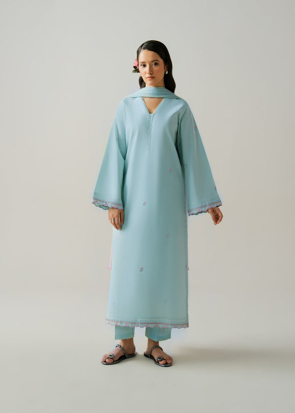 Faye - Embroidered Solids 2pc