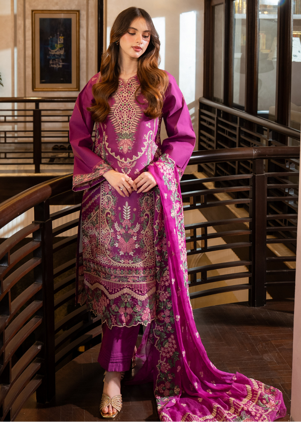 AVENOR - Embroidered Lawn