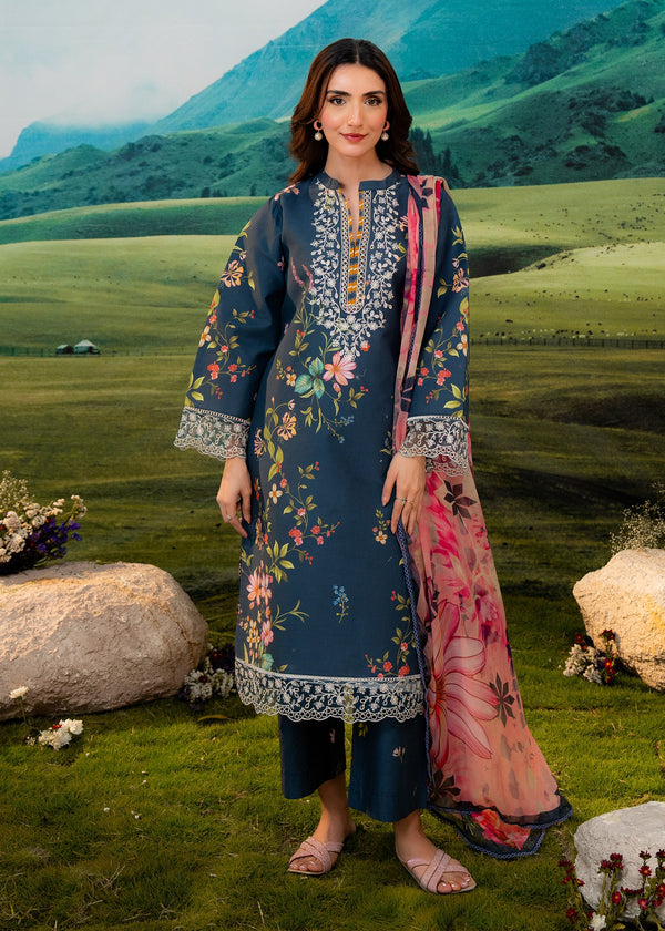 Aster - Embroidered Lawn