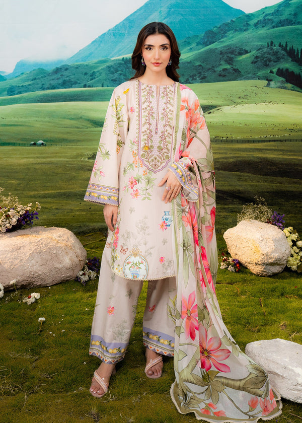 Blooming - Embroidered Lawn
