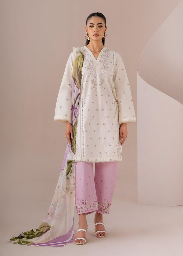 3pc Emb Cotton Lawn 08