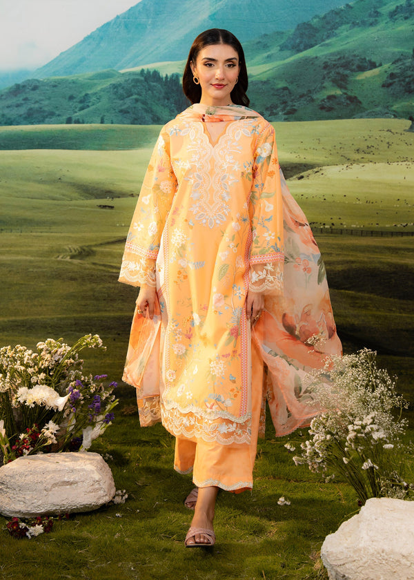 Solstice -  Embroidered Lawn
