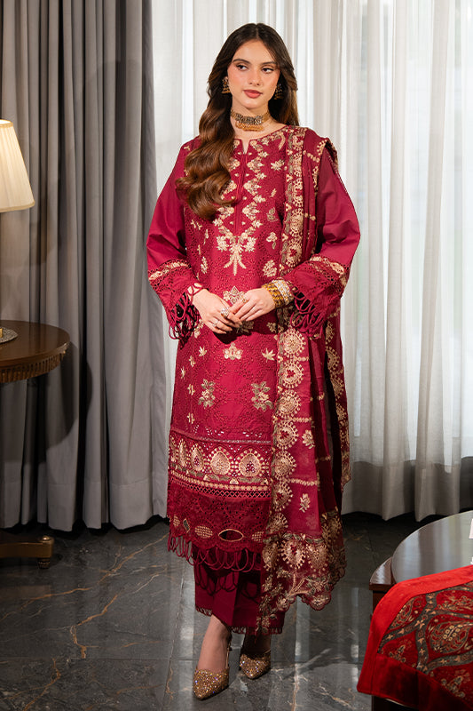 Blush - Embroidered Lawn
